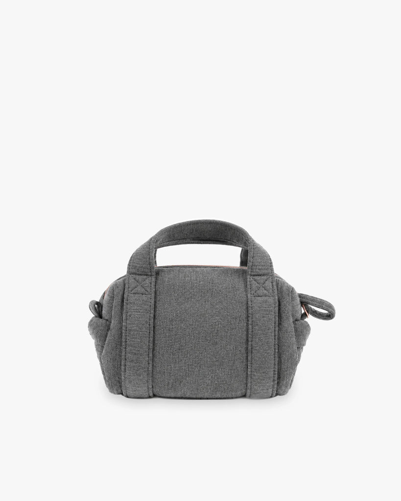 Mini duffle bag with shoulder strap B0398