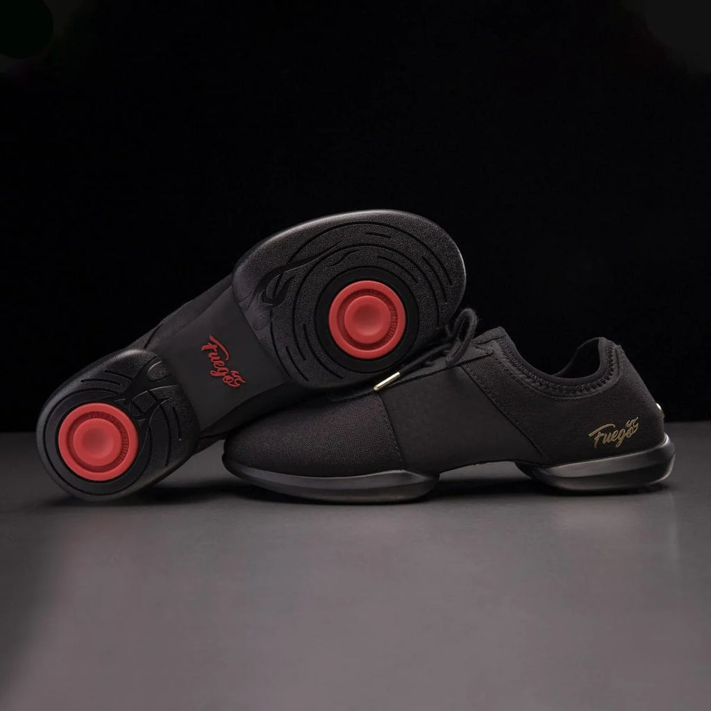 Fuego Dance sneakers | Split-sole limited edition- black