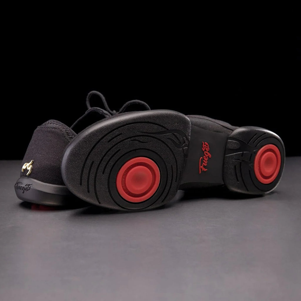Fuego Dance sneakers | Split-sole limited edition- black