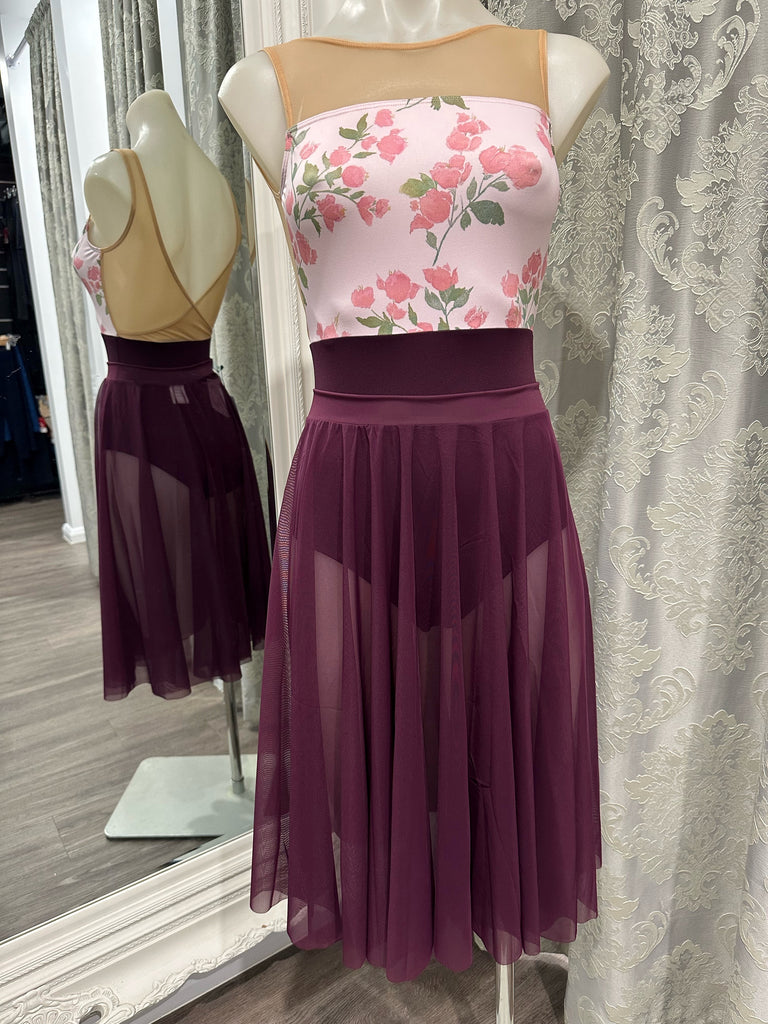 Calathea Bougainvillea ballet leotard