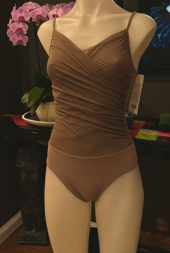 DA3015MP OPAL, Camisole leotard coffee