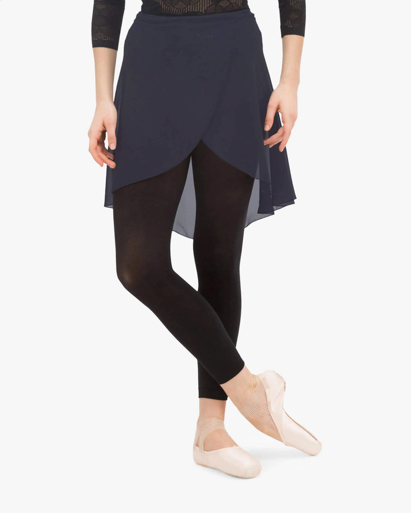 Repetto 3/4 Wrap skirt D0602 blue nuit