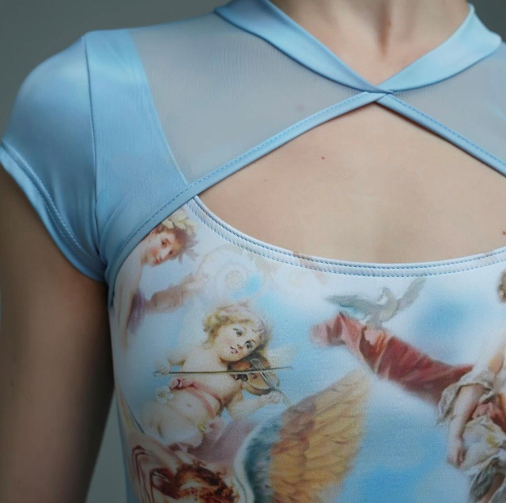 Grishko DA4079 Divinity angels leotard - very limited edition