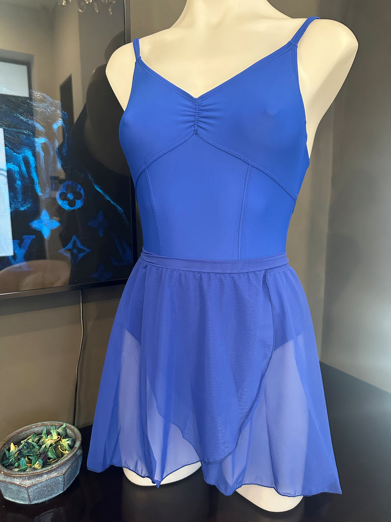 Degas wrap skirt - royal bleu