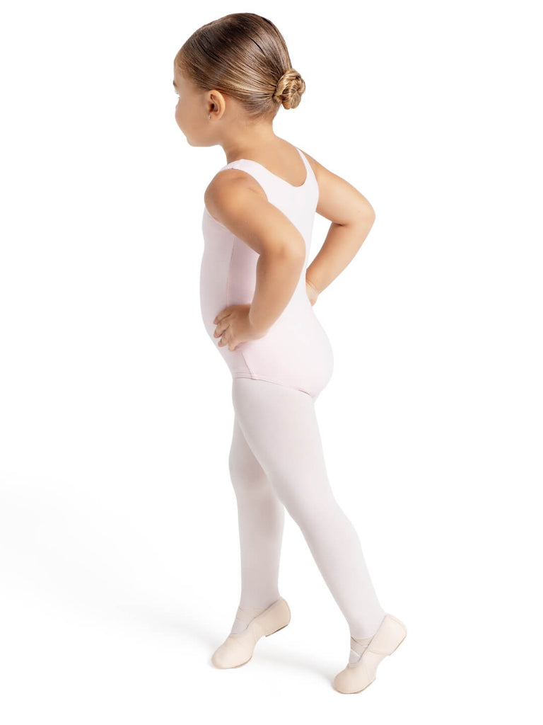 Studio Collection Pinch Front Tank Leotard - Girls SE1008c Pink