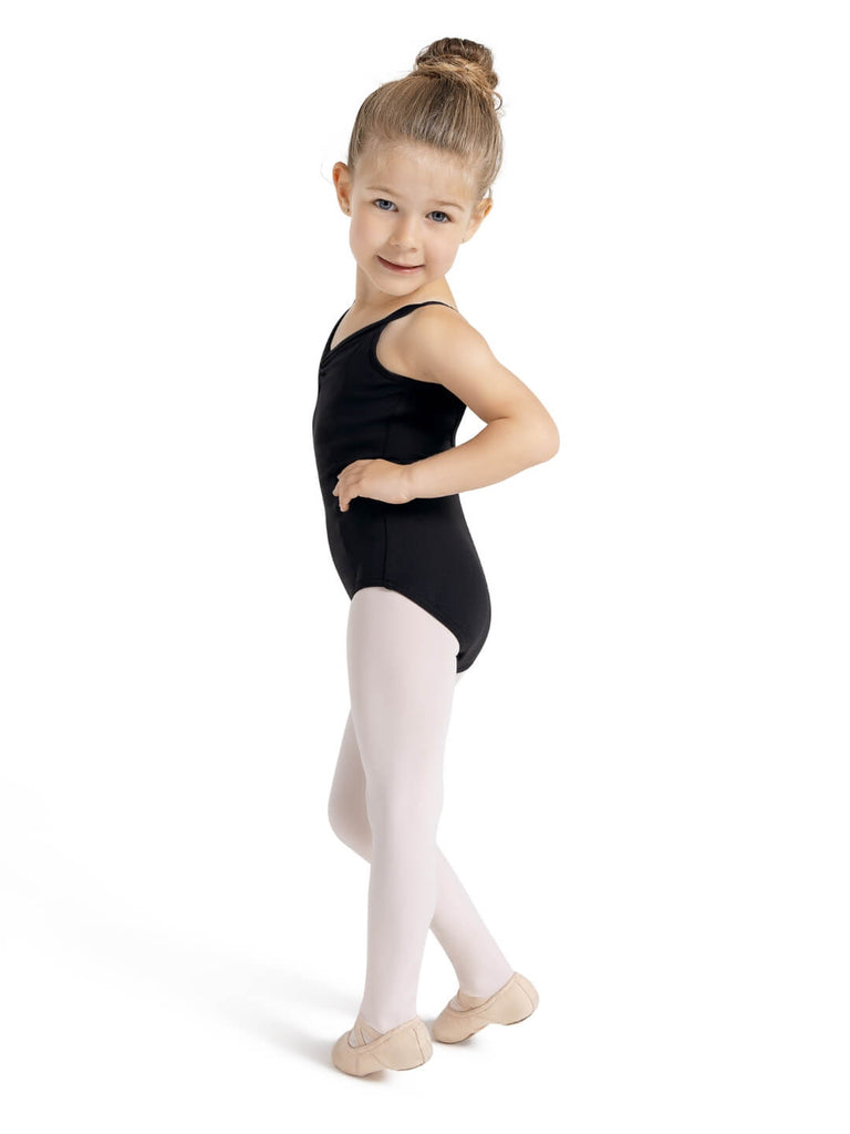 Studio Collection Dual Pinch Camisole Leotard w, Princess Seams & Adjustable Straps SE1018c