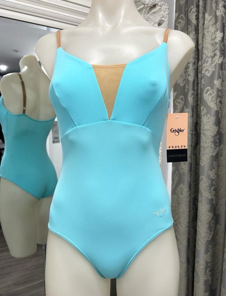 Grishko Charlotte LEOTARD DA1930- Tiffany/ice blue - new color