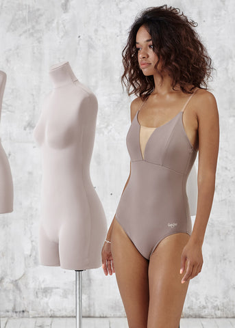 DA1936M LEOTARD- Brown/Gray New Collection