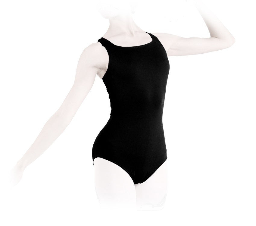 CLEARANCE - Repetto Crossed back leotard - TWO COLOURS