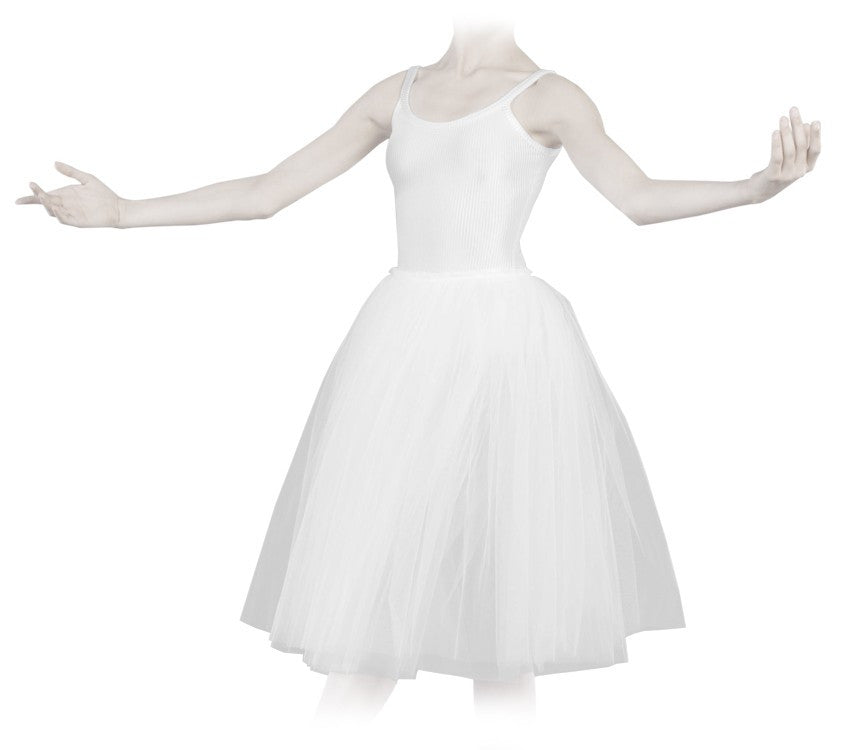 Rehearsal tulle skirt- White
