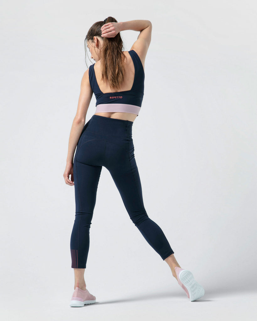 High-stretch structured leggings