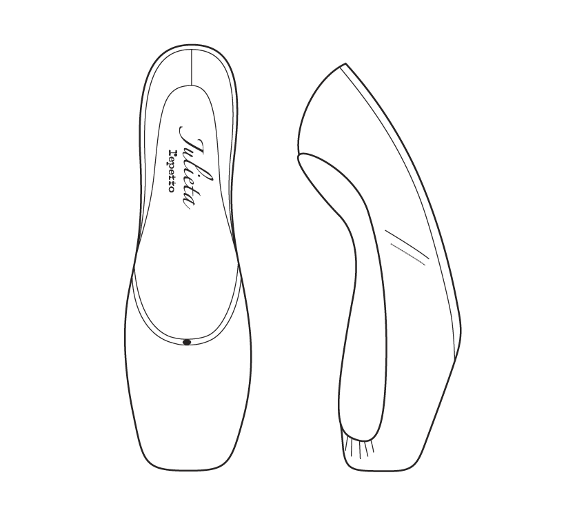 Pointe Julieta - Narrow box Soft sole