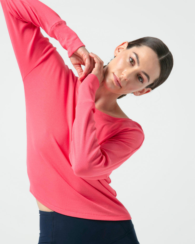 Long-sleeved top to tie- new collection