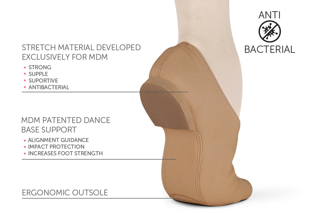 CLEARANCE - CURVE STRETCH CANVAS JAZZ SHOE- child