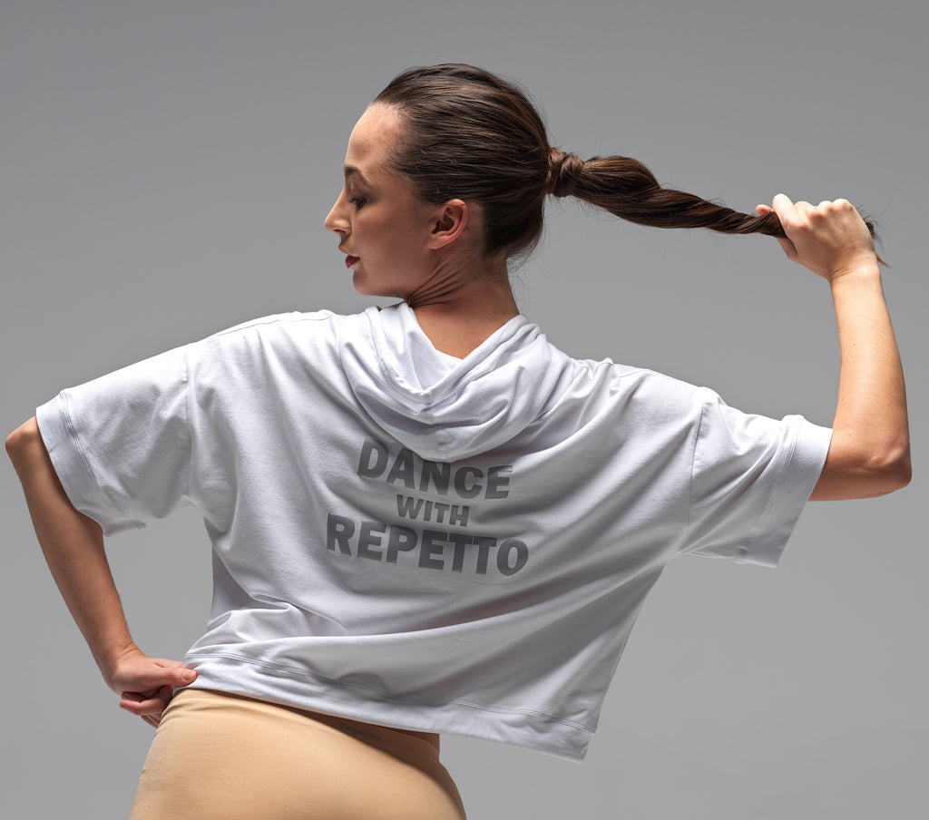 Dance with Repetto hooded T-shirt