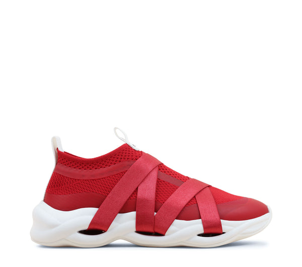 『repetto』ribbon shoes Terracotta Orange Ribbon Dance Sneakers | Repetto Paris