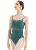 NEW - Grishko Trista Leotard - Malachite