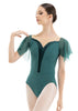 NEW - Grishko Troya Leotard - Malachite
