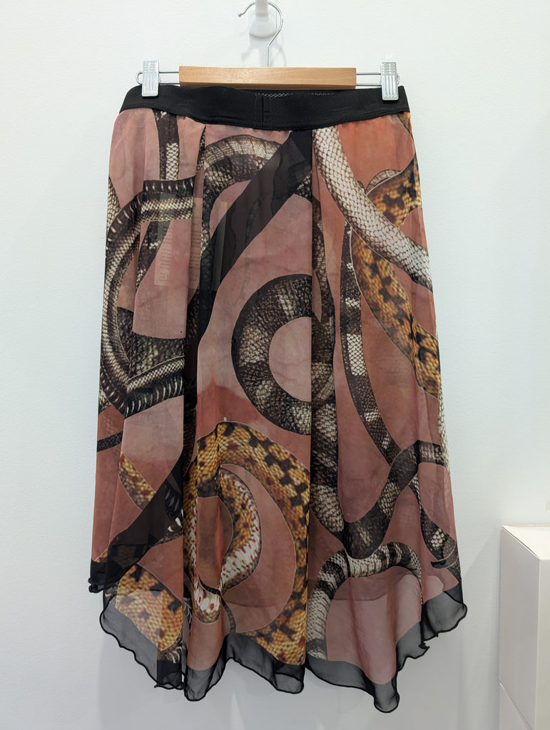 Maldire long skirt - Georgina snake print