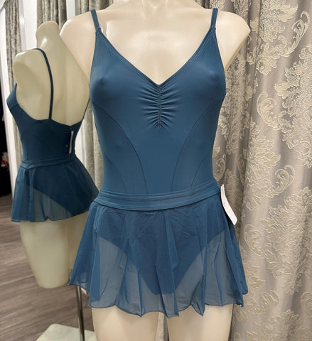 Wear Moi Mauve leotard- Navy