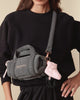 Mini duffle bag with shoulder strap B0398