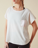 Repetto - Oversized Satin tee - Pink