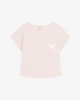 Repetto - Oversized Satin tee - Pink