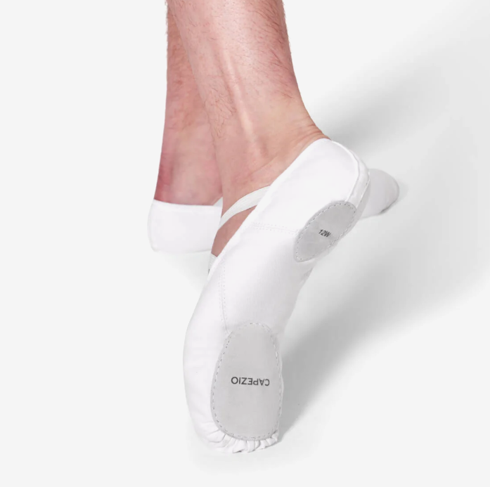 CLEARANCE - Canvas Romeo mens ballet shoe