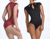 BalletRosa NAOMI keyhole leotard - BLACK