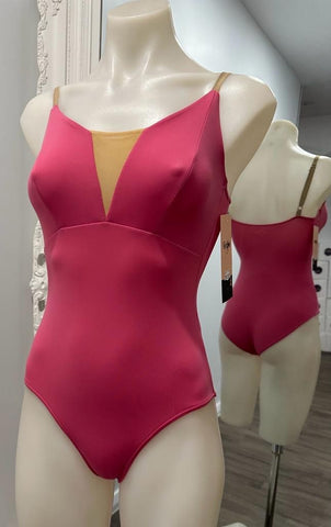 FANCY THIN STRAPS LEOTARD