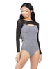 CLEARANCE - Capezio keyhole front leotard - TWO COLOURS
