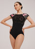 GRISHKO - REMI, Cap sleeve leotard