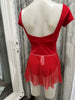 Grishko DA2003 Evita LEOTARD -red