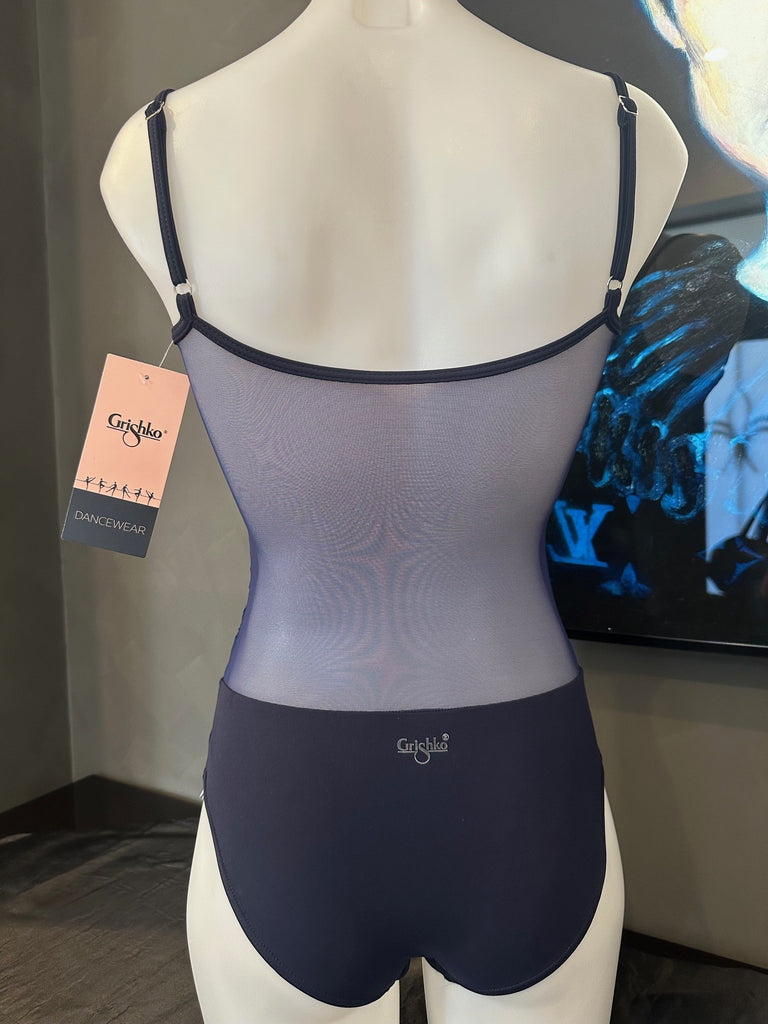 NEW COLOUR - DA3015MP OPAL, Camisole leotard - Navy