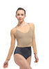 Natasha mesh top- coffee