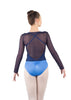 Natasha mesh top encore blue