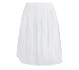 Rehearsal tulle skirt-White