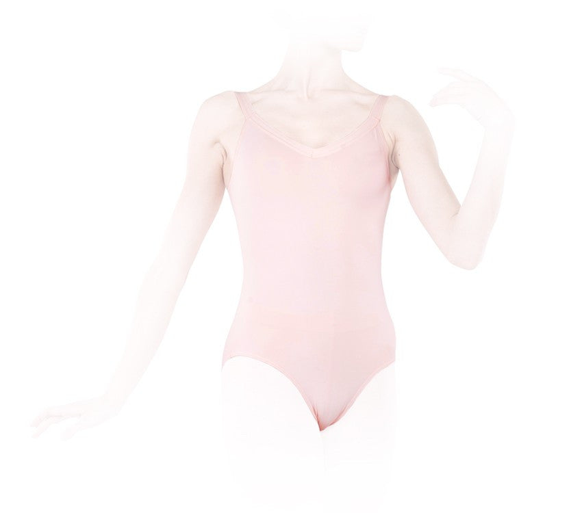 Leotard with lace at the back- Pink