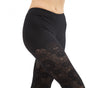 Rose lace legging