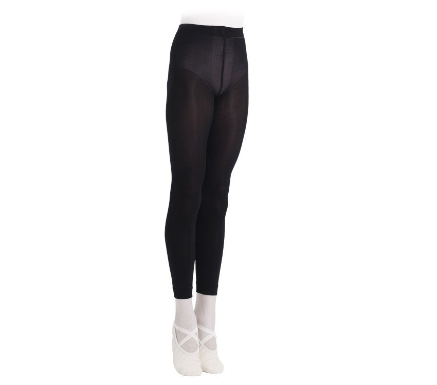 Girls footless tights Black – Ballet Emporium