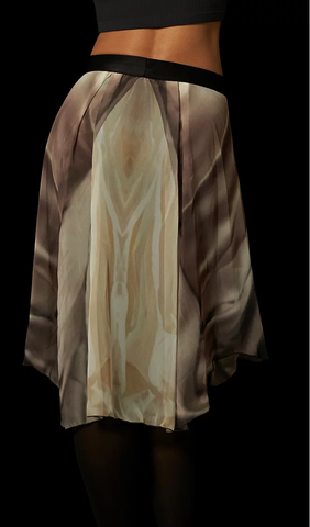 Repetto Mesh skirt D082D- Color : Dalhia