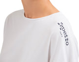 Repetto 3/4 sleeve stretch t-shirt-Yelow