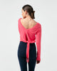 Long-sleeved top to tie- new collection