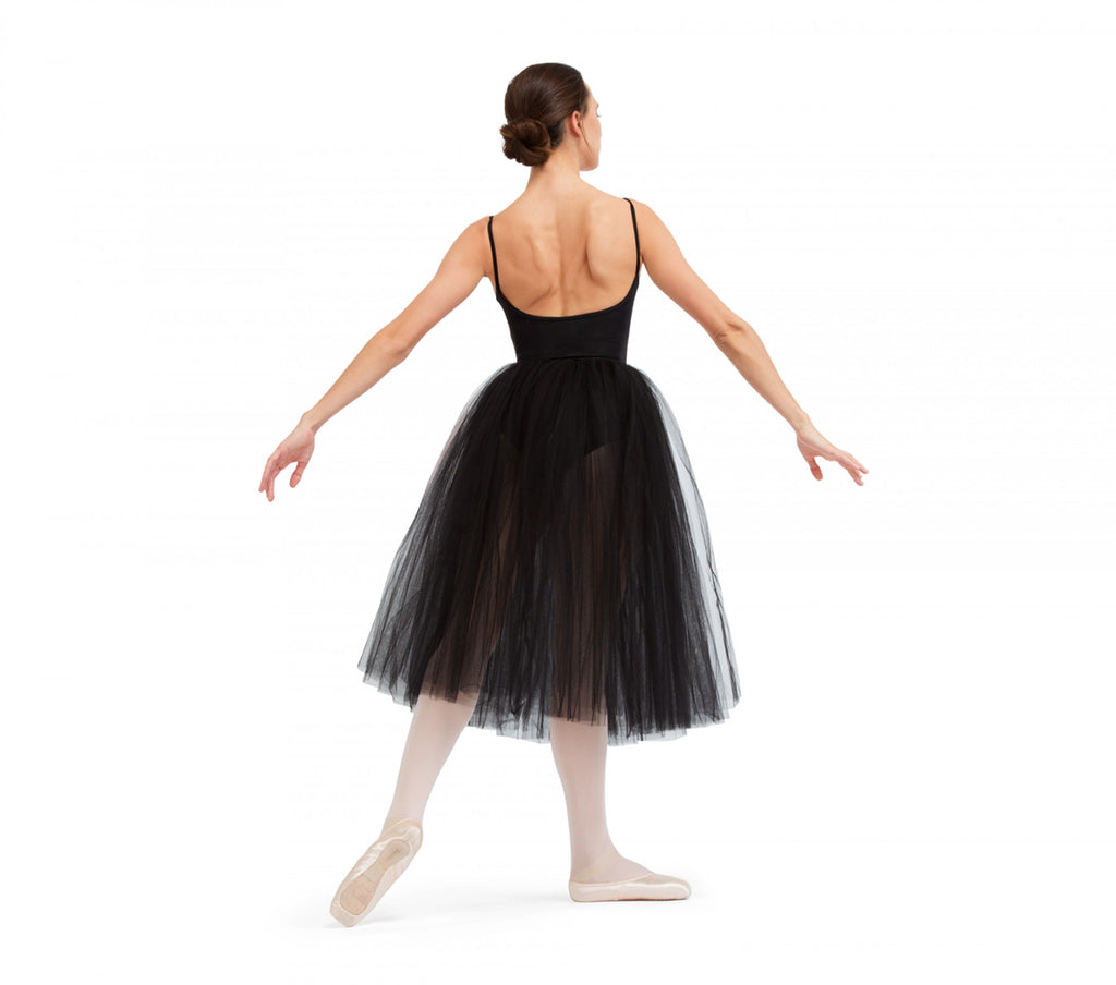 Rehearsal tulle skirt-Black