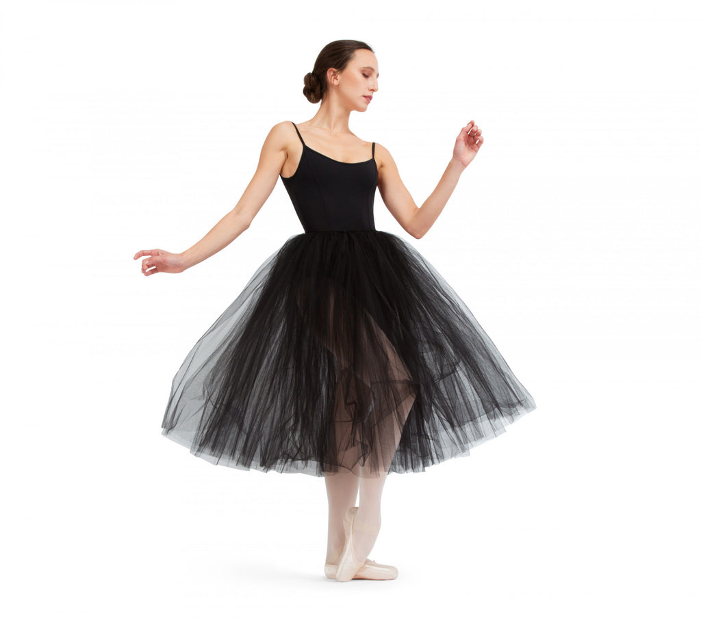 Rehearsal tulle skirt-Black