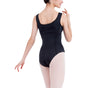 Leotard with large straps