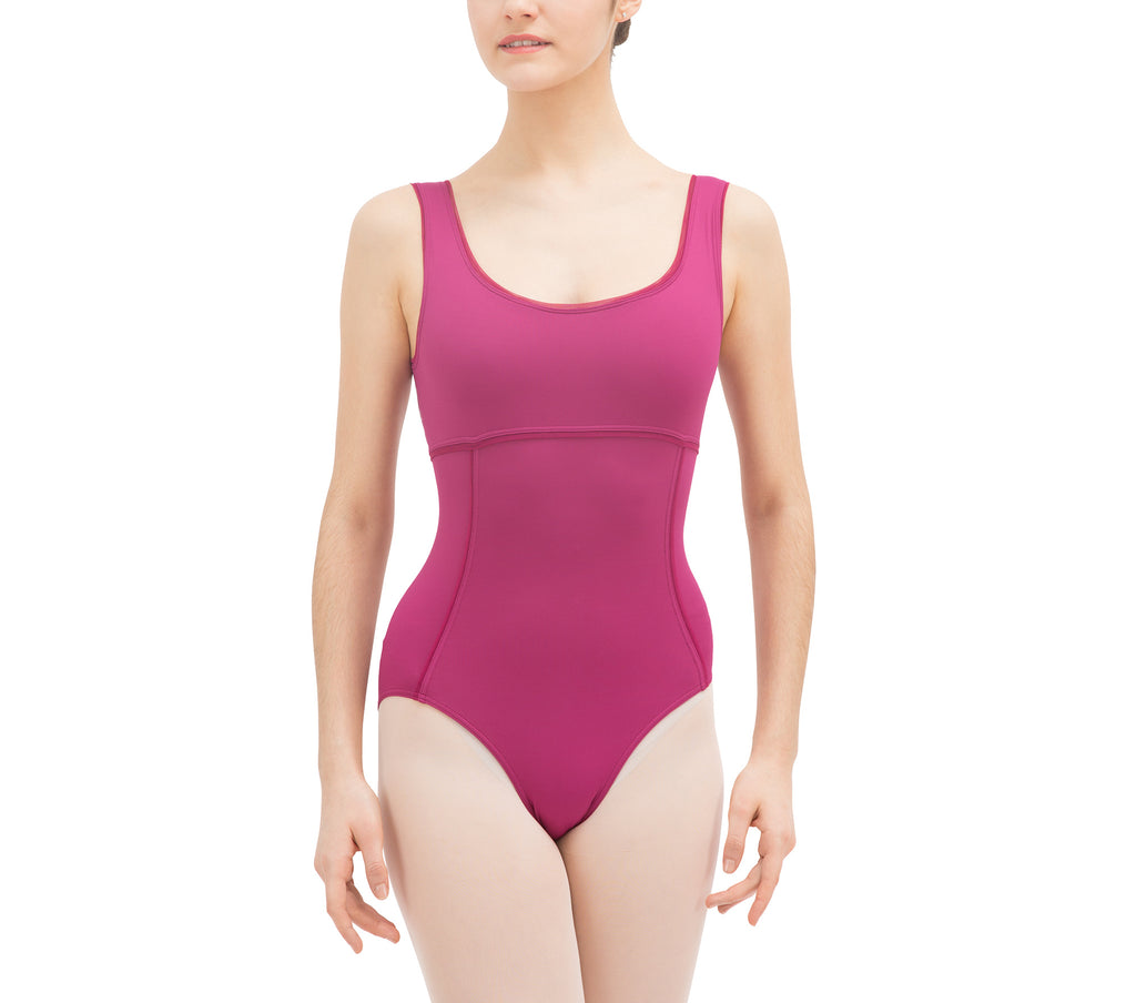 Leotard with large straps - Girls