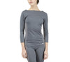 3/4 sleeves top with breathable mesh