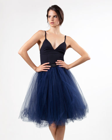 SHAPE MEMORY TAFFETA PETTICOAT