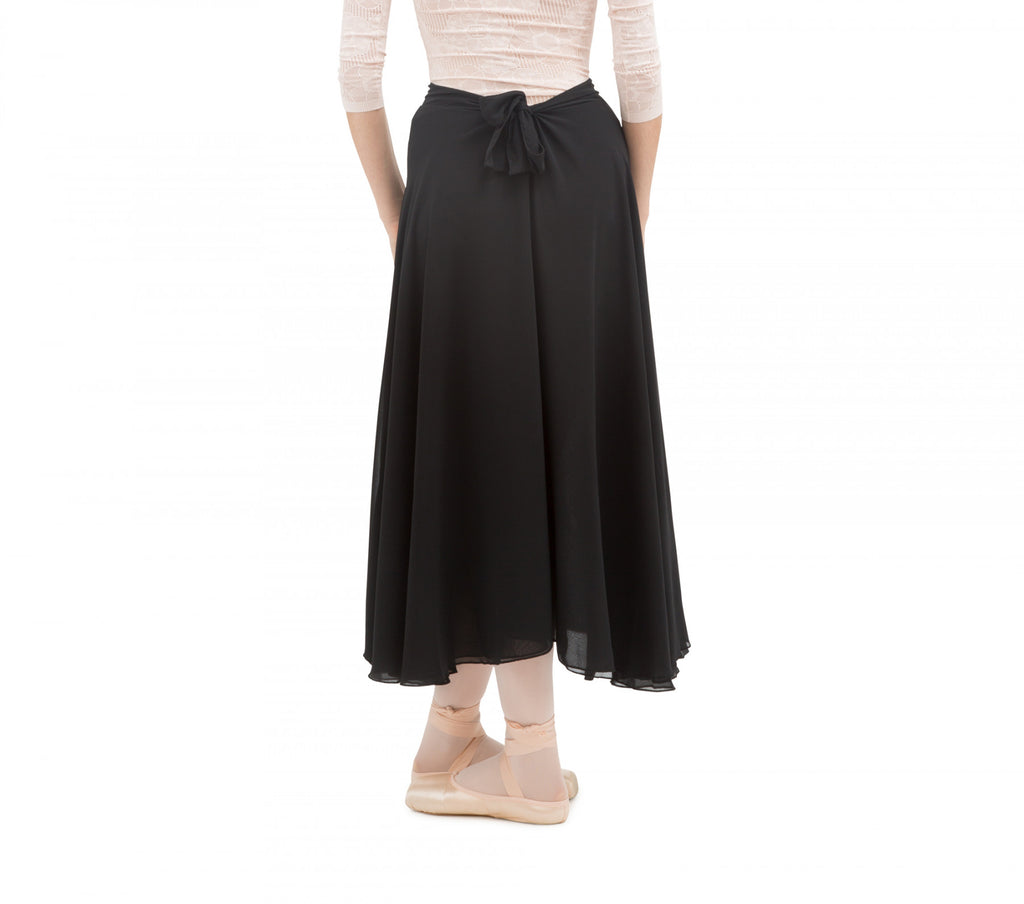 Rehearsal Skirt-Jupe en mousseline-Black